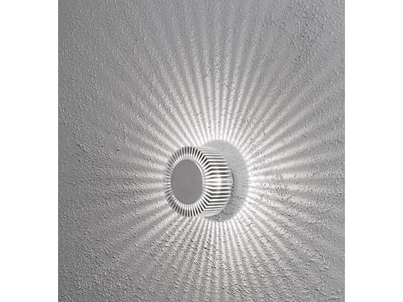 Konstsmide 7932-310, Ytmonterad, Rund, Silver Silver