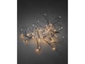 Miniatyrbilde 1 av 5: Konstsmide 6387-800, 100 lamper, LED, Rav, Innendørs, Sort, 14,9 m