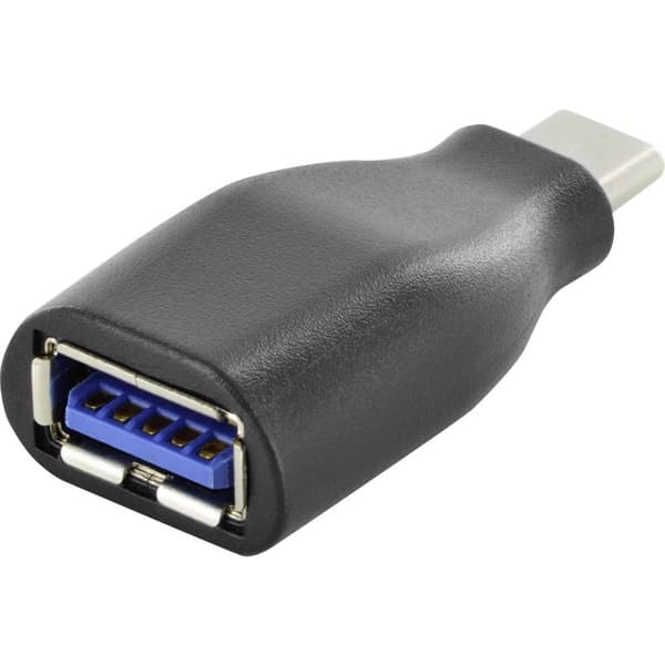 Renkforce 4 Port USB-Hub 3.0 Aluminiumhölje Aluminium