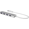 Miniatyrbild 2 av 5: Renkforce 4 Port USB-Hub 3.0 Aluminiumhölje Aluminium