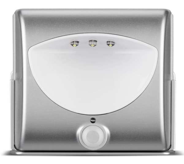 REV 0029600102, Overflatebehandlet, Rektangel, 3 ampuller, 7000 K, IP20, Sølv