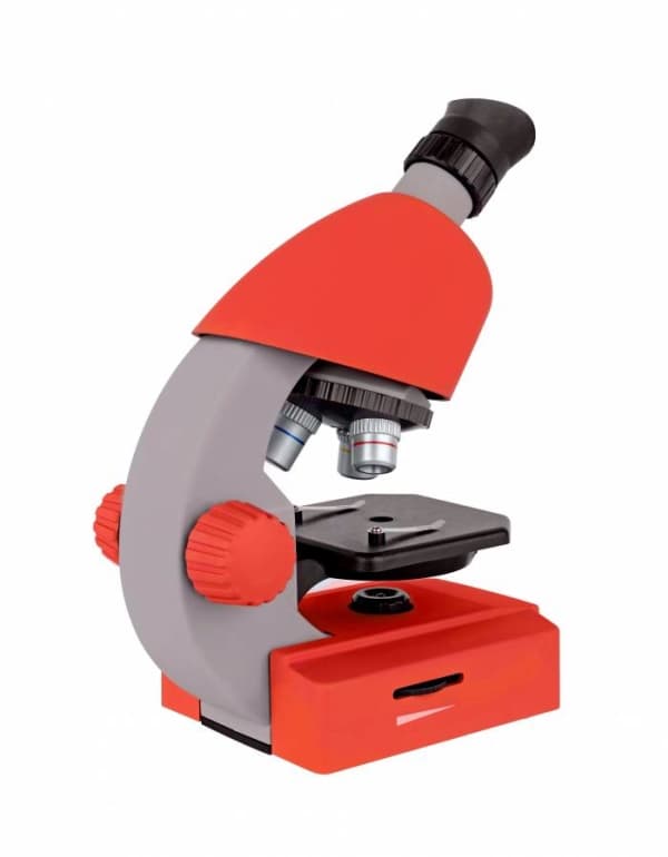 Bresser Optics Junior 40x-640x, Optisk, Rød, 640x, 40x, LED, Batteri