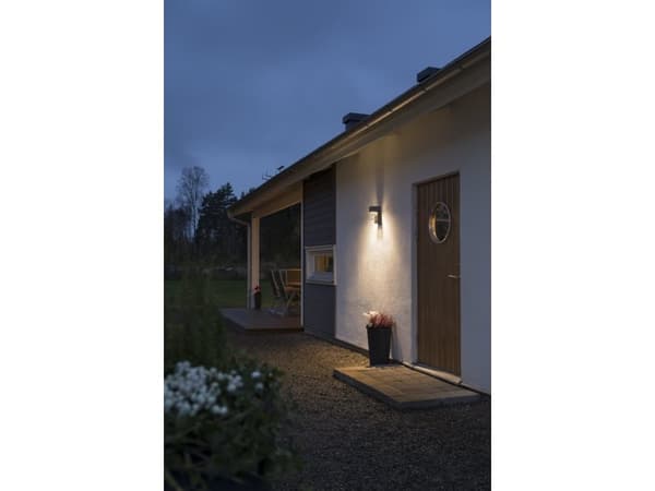 Konstsmide 7957-370, 1 lampor, 3000 K, IP54, Antracit, Grå