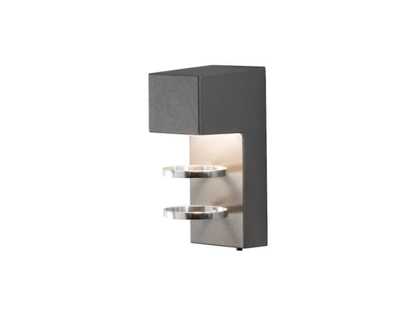 Konstsmide 7957-370, 1 lampor, 3000 K, IP54, Antracit, Grå