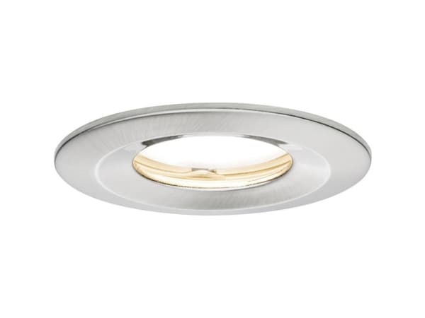 Paulmann 938.82, Nedtryckbar spotlight, 1 lampor, LED, 2700 K, 425 LM, Metallisk