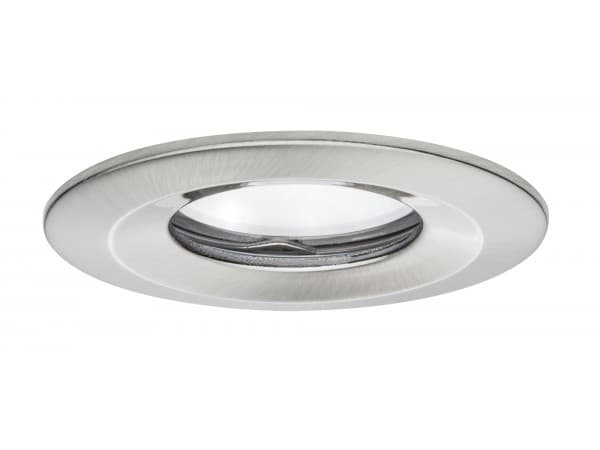 Paulmann 938.82, Nedtryckbar spotlight, 1 lampor, LED, 2700 K, 425 LM, Metallisk