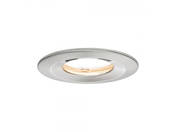 Paulmann 938.82, Nedtryckbar spotlight, 1 lampor, LED, 2700 K, 425 LM, Metallisk