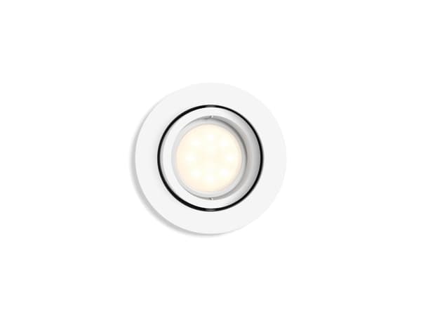 Philips myLiving Infälld spot, Nedtryckbar spotlight, Glödlampan/-lamporna kan inte bytas ut, 1 lampor, LED, 4,5 W, Vit
