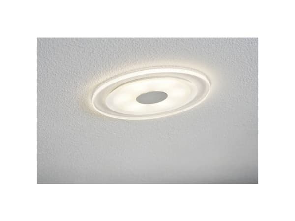 Paulmann 92917, Nedtryckbar spotlight, 3 lampor, LED, 6 W, 3000 K, Gjuten aluminium