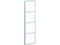Pikkukuva 1 / 2: PEHA Standard, 4-moduulinen peitekehys, vaaka- ja pystysuora, 294x81mm, IP20, valkoinen RAL9010
