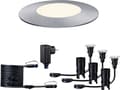 Miniatyrbilde 4 av 5: Paulmann 93697, Utendørs bakkebelysning, Sølv, Plast, Rustfritt stål, IP65, Hage, Terrasse, II