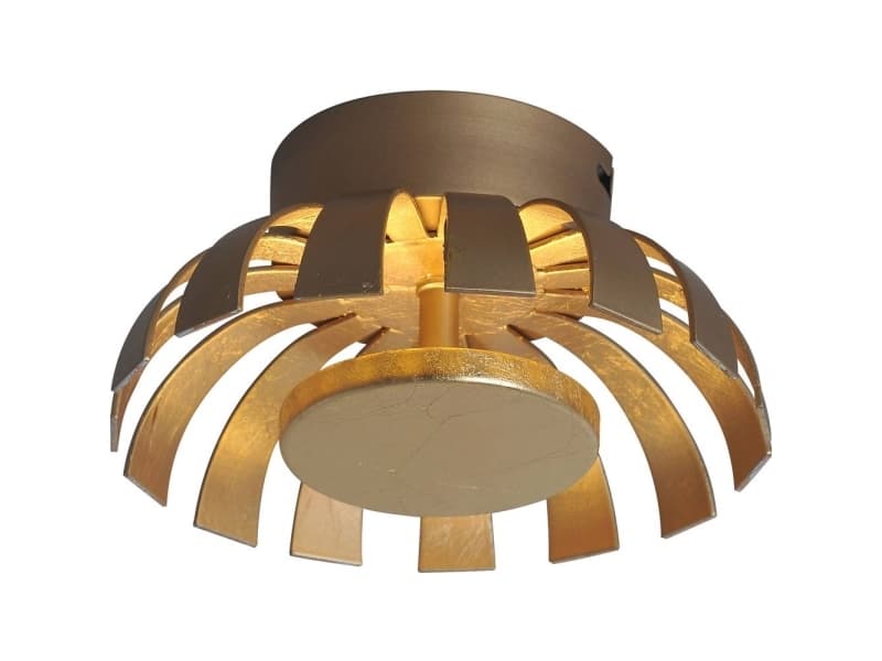 Lutec 9017 S go Flare LED taklampa 10 W Guld