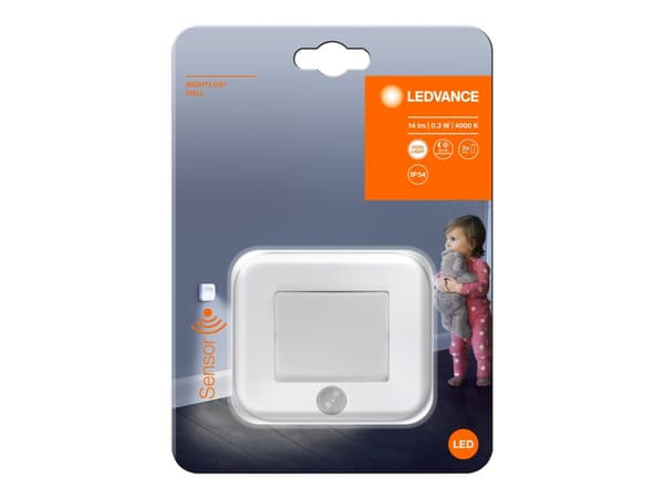 Osram Nightlux Hall, Ympäristövalaistus, Valkoinen, Viileä valkoinen, Käytävä, Sisäänkäynti, Aula, IP54, III