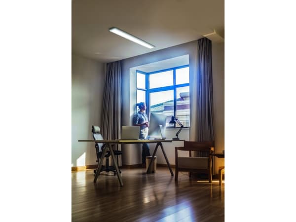 LEDVANCE Office Line, LED, Glödlampan/-lamporna kan inte bytas ut, 4000 K, 4800 LM, IP20, Vit