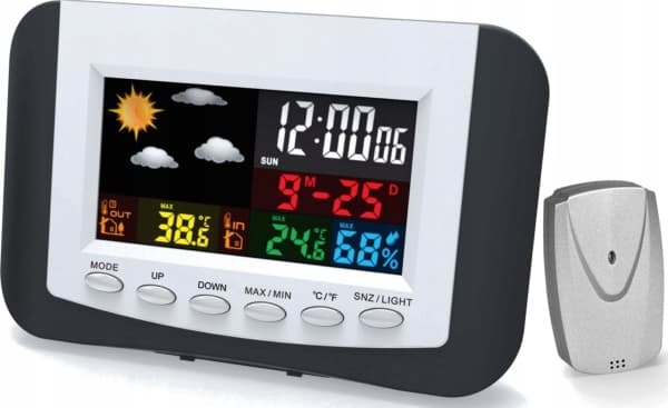 Platinet weather station Platinet Omega weather station color LCD OWS03 43970