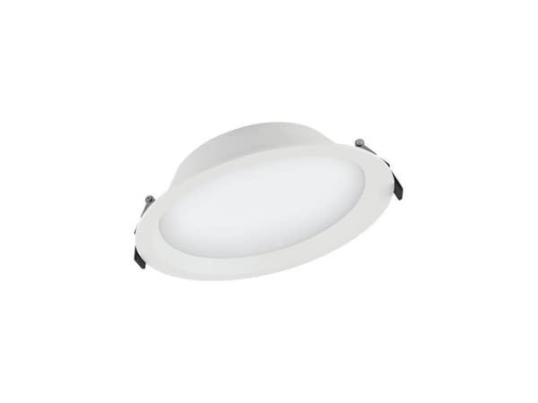 LEDVANCE DL ALU DN 200 25 W 3000 K IP44 WT, 1 pære(r ), 3000 K, 2250 lm, IP44, Hvid Hvit