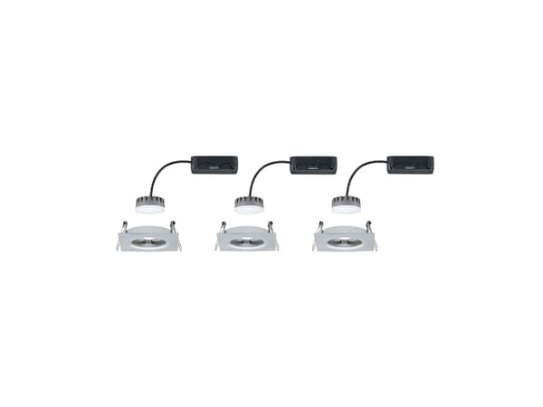 Paulmann 938.95, Nedtryckbar spotlight, 1 lampor, 425 LM, 230 V, Silver