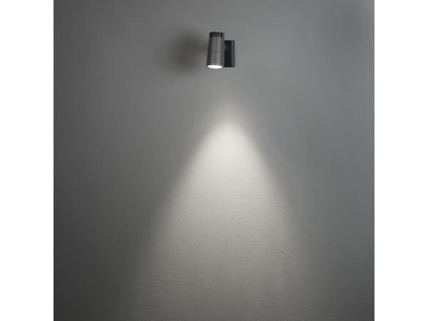 Konstsmide 7861-370, Anthracit, Grå, Aluminium, IP54, 1 pære(r ), 30000 t, 3000 K