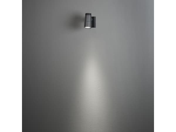 Konstsmide 7861-370, Anthracit, Grå, Aluminium, IP54, 1 pære(r ), 30000 t, 3000 K