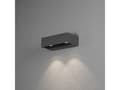 Miniatyrbilde 4 av 5: Konstsmide 7858-370, 2 ampuller, 3000 K, IP54, Antrasitt, Grå