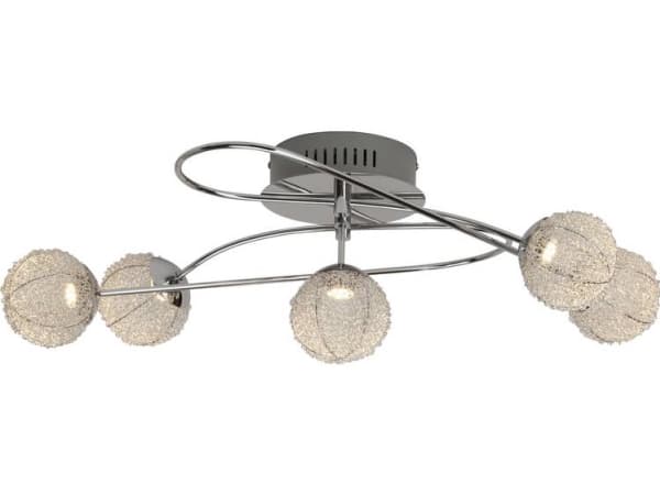 Brilliant G94343/77 Dajana LED-loftslampe LED (RGB) LED indbygget 25 W Krom