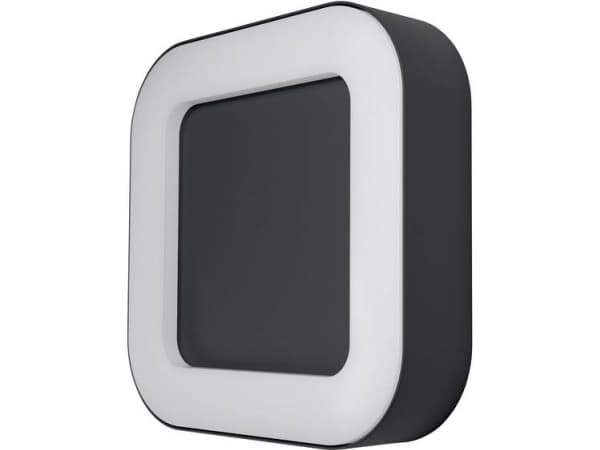 LEDVANCE ENDURA STYLE Square, Vegglys, Grå, Aluminium, Polykarbonat (PC), IP44, Fasade, Terrasse, I