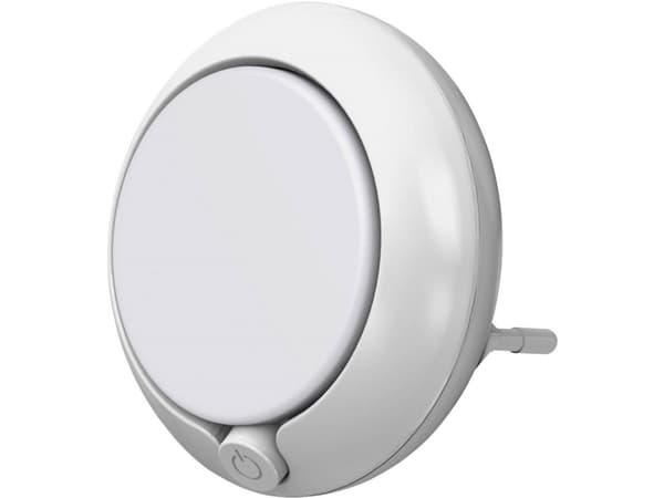 Osram Lunetta Round, Kytkettävä yövalo, Valkoinen, ABS, Polykarbonaatti (PC), Lämmin valkoinen, Makuuhuone, Lastenhuone, IP20