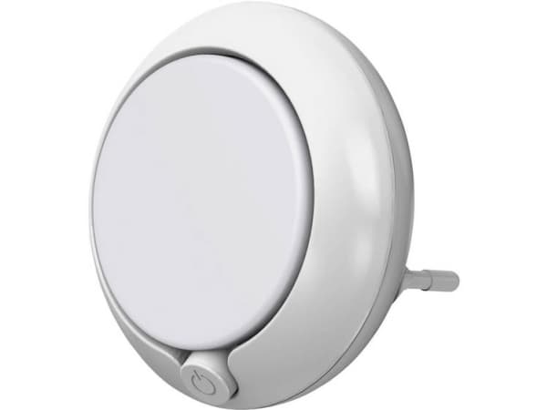 Osram Lunetta Round, Kytkettävä yövalo, Valkoinen, ABS, Polykarbonaatti (PC), Lämmin valkoinen, Makuuhuone, Lastenhuone, IP20