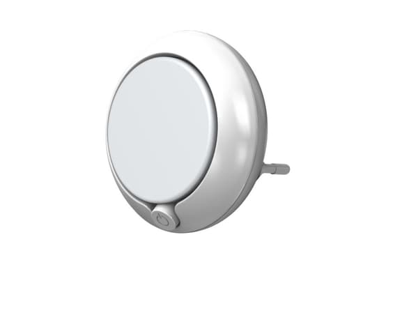 Osram Lunetta Round, Kytkettävä yövalo, Valkoinen, ABS, Polykarbonaatti (PC), Lämmin valkoinen, Makuuhuone, Lastenhuone, IP20