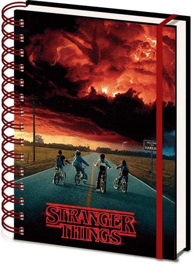 Anteckningsbok - Stranger Things - Mind Flayer - 3D Cover