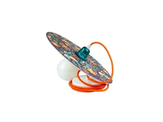 Segula UFO, Fleksibel montering, Flerfarget, Multi, Rund, Design, Oransje Flerfarget