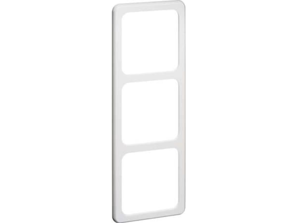 PEHA Standard, 3-moduulinen peitekehys, vaaka- ja pystysuora, 223x81mm, IP20, valkoinen RAL9010