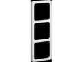 Pikkukuva 1 / 3: PEHA Standard, 3-moduulinen peitekehys, vaaka- ja pystysuora, 223x81mm, IP20, valkoinen RAL9010