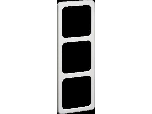 PEHA Standard, 3-moduulinen peitekehys, vaaka- ja pystysuora, 223x81mm, IP20, valkoinen RAL9010