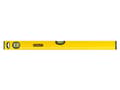 Miniatyrbild 4 av 5: Stanley STHT1-43105, Vattenpass, 1 m, Svart, Gul, 0,5 mm/m, Gjuten aluminium, Gummi, 20 mm