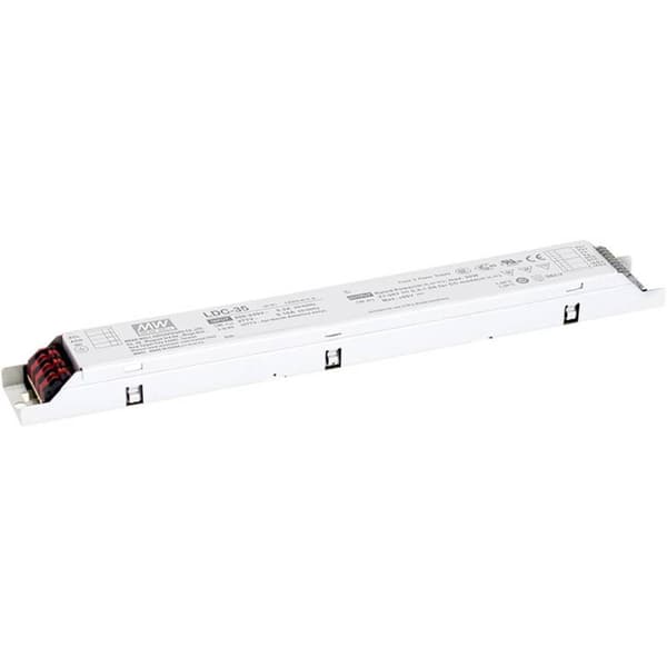 MW Mean Well LDC-35 LED driver Konstant effekt 35 W 300 - 1000 mA 27 - 56 V/DC inte dimbar, PFC-krets, möbelregistrerin
