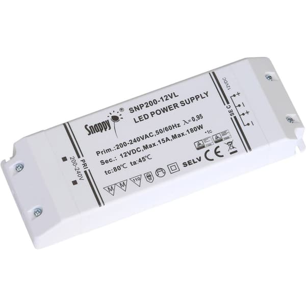 Dehner Elektronik LED 24V200W-MM-EU LED transformator, LED driver Konstantspänning 200 W 8.3 A 24 V/DC 1 st