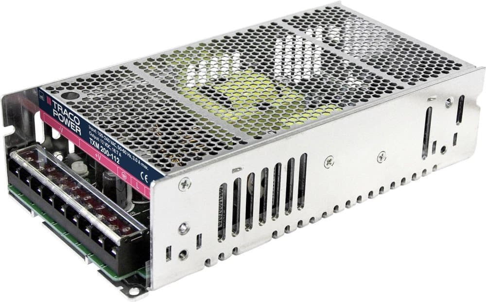TracoPower TXM 200-112 AC/DC-integreret strmforsyning 16700 mA 200 W +12.24 V/DC