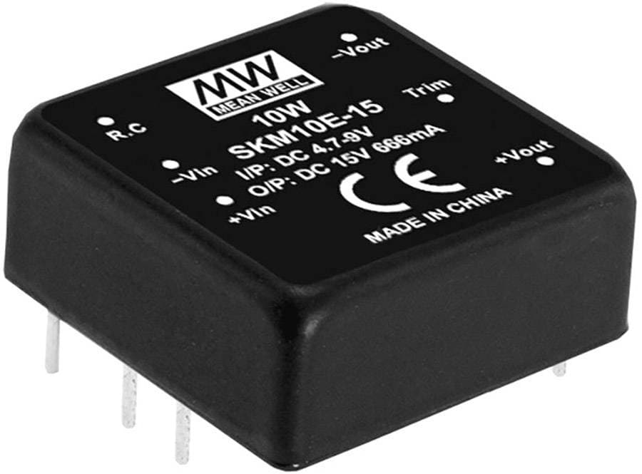 Mean Well SKM10A-05 DC/DC-konverteringsmodul 2000 mA 10 W Antal udgange: 1 x