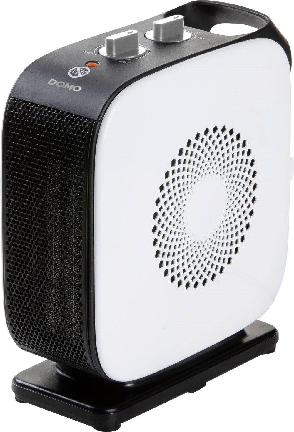 DOMO DO7348H DO7348H Konvektor 1500 W Hvid, Sort
