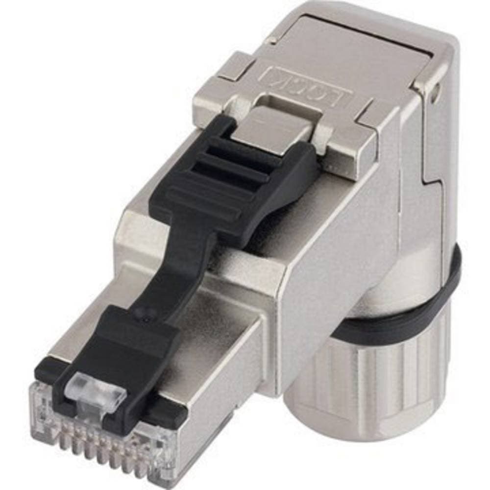 RJ45 Cat6 Stik, vinklet LAPP ED-IE-90-6A-B-20-FD-FC CAT 6A 1 stk