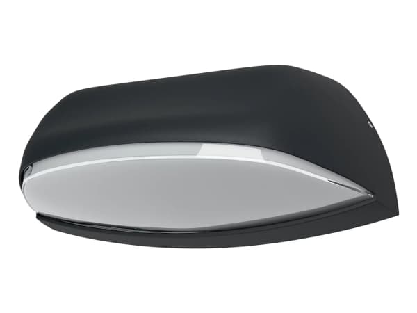 LEDVANCE ENDURA, Vegglys, Mørkegrå, Aluminium, Polykarbonat (PC), IP44, Inngang, Fasade, I Mørkegrå