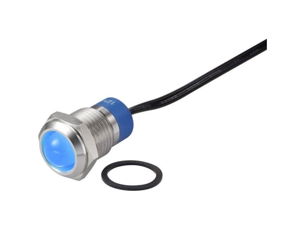 Conrad TC-7495232, sininen, -25 - 55 °C, IP67, 12 V, 1,35 cm, 1 kpl