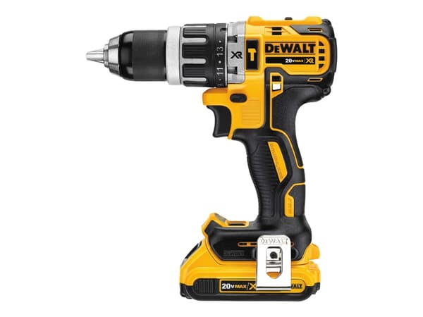 DeWALT DCD796D2-QW - Slagborr/skruvdragare - sladdlös - 2 hastigheter - nyckellös chuck 13 mm - 70 N·m - 2 batterier - 18 V