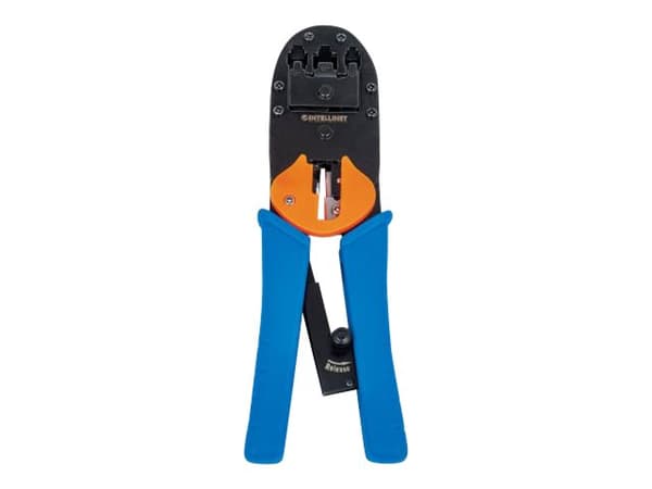 Intellinet Universal Modular Plug Crimping Tool, For RJ45, RJ12 and RJ11 modular plugs - Krampeverktøy