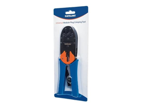Intellinet Universal Modular Plug Crimping Tool, For RJ45, RJ12 and RJ11 modular plugs - Krampeverktøy