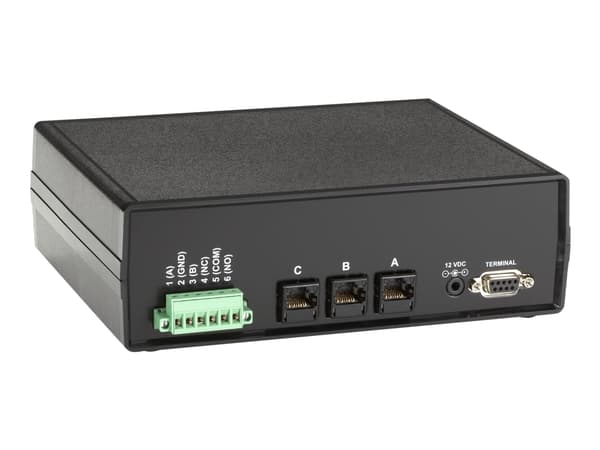 Black Box Remotely Controlled Layer 1 A/B Switch CAT6, 1 x 2 - Switch - skrivbordsmodell