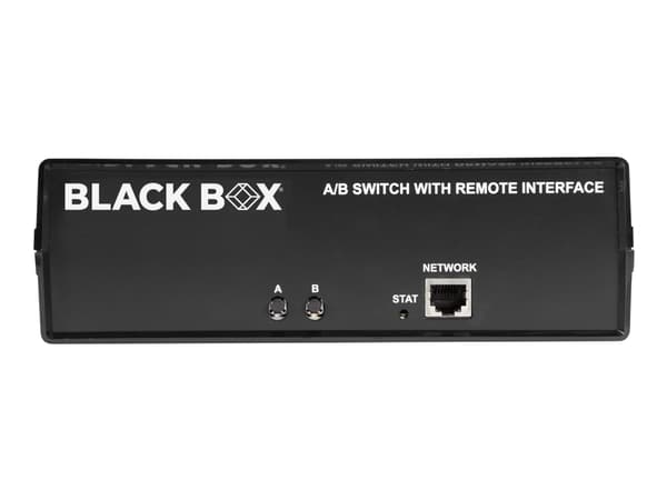 Black Box Remotely Controlled Layer 1 A/B Switch CAT6, 1 x 2 - Switch - skrivbordsmodell
