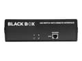 Miniatyrbild 4 av 4: Black Box Remotely Controlled Layer 1 A/B Switch CAT6, 1 x 2 - Switch - skrivbordsmodell