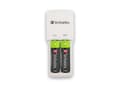 Miniatyrbilde 3 av 5: Verbatim Compact Charger - Batterilader - (for 2xAA/AAA)